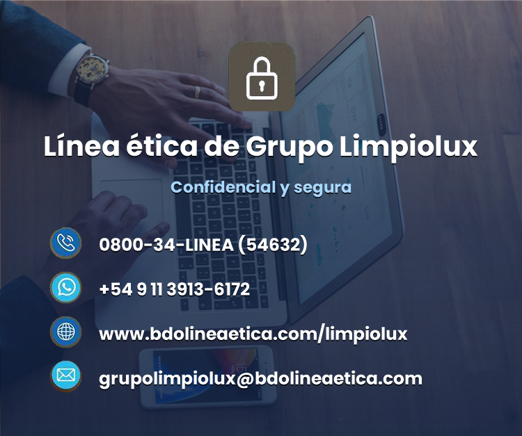 Linea etica de Grupo Limpiolux